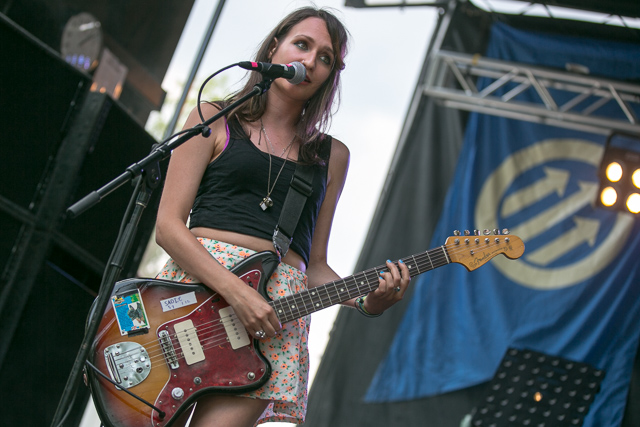 Speedy Ortiz @ P4K'14 / Photo by Matt Slaybaugh