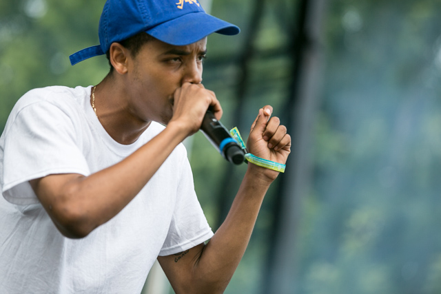 Earl Sweatshirt @ P4K'14 / Photo by Matt Slaybaugh