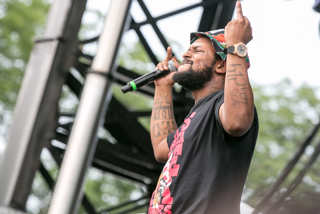 Schoolboy Q @ P4K'14 / Photo by Matt Slaybaugh