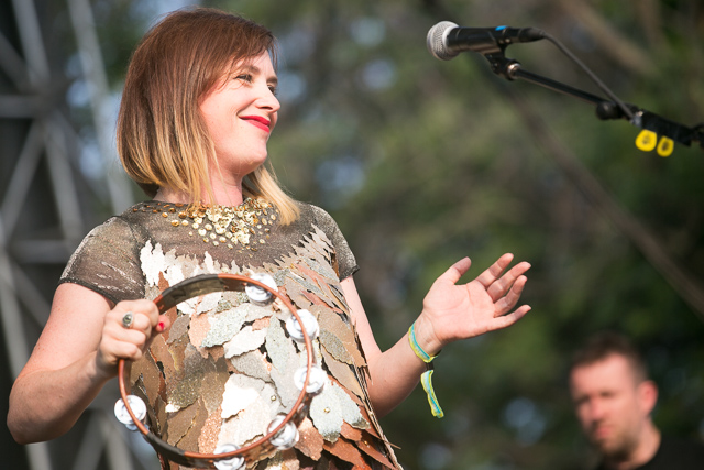 Slowdive @ P4K'14 / Photo by Matt Slaybaugh