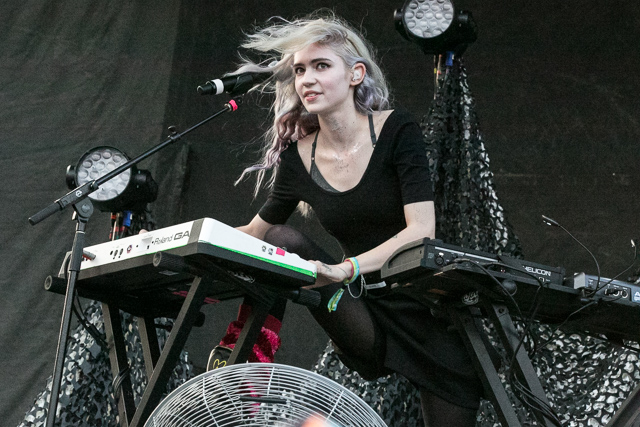 Grimes @ P4K'14 / Photo by Matt Slaybaugh