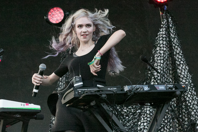 Grimes @ P4K'14 / Photo by Matt Slaybaugh