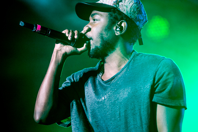 Kendrick Lamar @ P4K'14 / Photo by Matt Slaybaugh