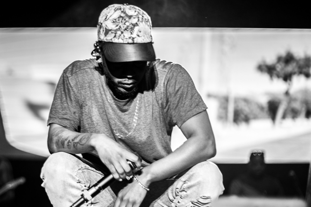 Kendrick Lamar @ P4K'14 / Photo by Matt Slaybaugh