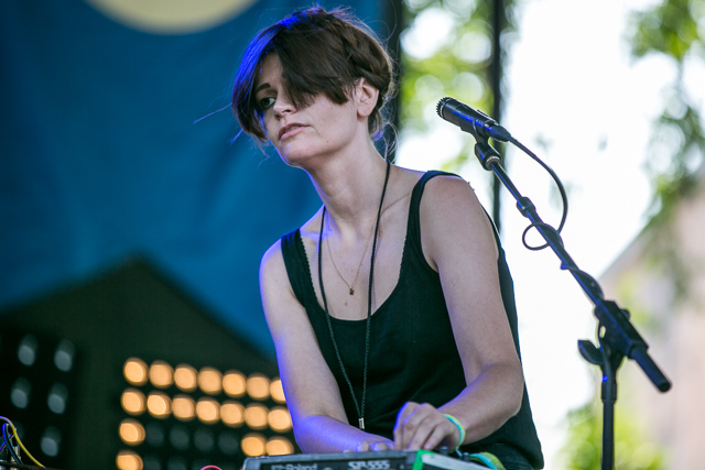 Factory Floor @ P4K'13 / Photo by Matt Slaybaugh