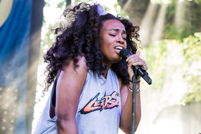 SZA @ P4K'13 / Photo by Matt Slaybaugh